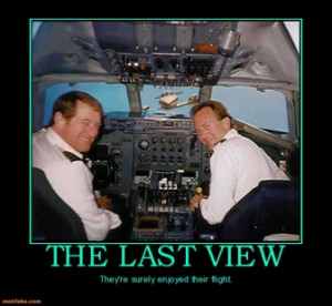 THE LAST VIEW - They're surely enjoyed their flight.