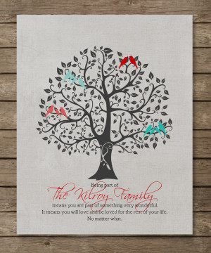 ... for inlaws in laws, Family QUOTE Poster Print, colors, font 8 x 10