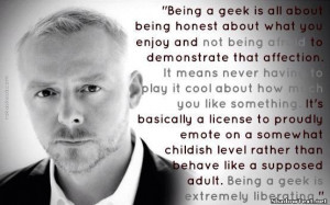 Being a Geek is Being Honest