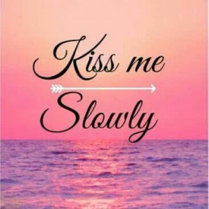 Parachute, lyric art for 'Kiss Me Slowly'