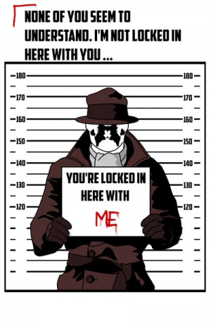 Rorschach Arrest Photo Art Print