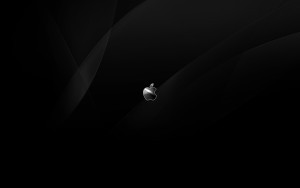 apple mac black background design inspiration