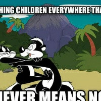 Reminds me of Pepe Le Pew