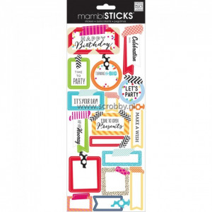 Home Me & My Big Ideas Sayings Stickers Washi Tape Birthday