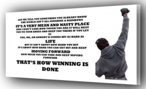 Sylvester Stallone Rocky Quotes