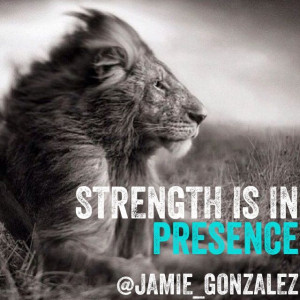 Lion Quotes Strength Strength is on presence #lion