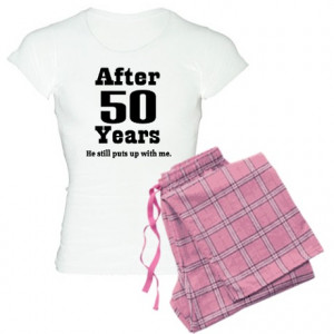 ... anniversary womens 50th anniversary funny quote women s light pajamas