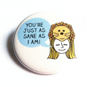 Book Pinback Buttons Luna Lovegood Characters Quotes Original Drawing ...