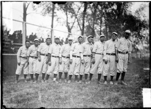 Negro National League's Chicago American Giants baseball team players ...