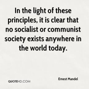 Ernest Mandel - In the light of these principles, it is clear that no ...