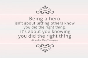 Quotes About Being A Hero Via quote-book / 4 years ago