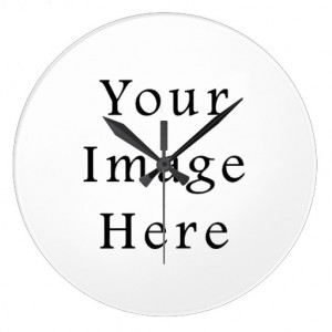 wall_clocks_large_customized_clock_template ...