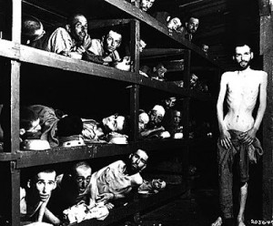 The barracks at Buchenwald.