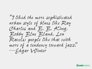 Edgar Winter Quotes