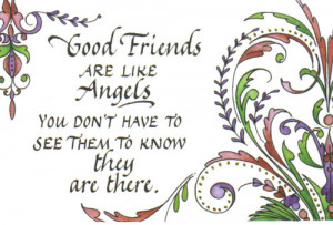 Friends Are Like Angels Quotes