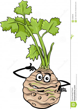 Funny Celery Vegetable