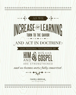 Increase in learning