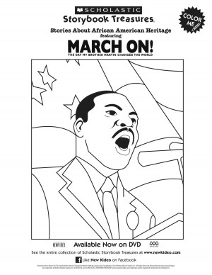 Martin Luther King Jr Printable Coloring Pages