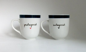 ... today? Protagonist/Antagonist Hand Illustrated Quote Art by Farizula