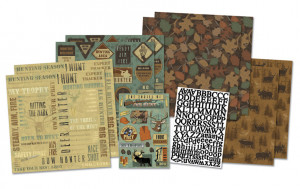 Karen Foster Design - Hunting Collection - Scrapbook Kit - On The Hunt