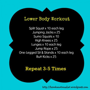 Lower Body Workout via @Brooke Williams Baird Baird Baird Birmingham ...
