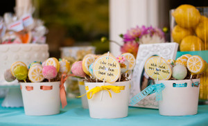 Another bridesmaid made these amazing cake pops! She created such a ...