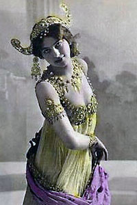 Mata Hari (Margaretha Geertruida Zelle), 1876 - 1917