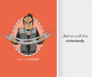 Klingon love isn’t just about fighting each other with bat’leths ...
