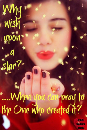 christian quote wish on a star