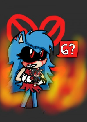 Female sonic.exe by shadow-loves-snc
