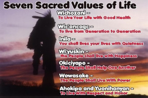 Seven Sacred Values of Life: Native Stuff, Native American Indian ...