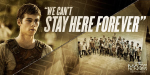 The Maze Runner Thomas in the Glade