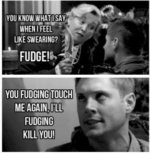 died laughing when I watched this episode Supernatural!