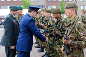 ... attention with the wool commando cap before recieving the green beret