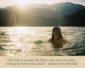 Photo from tumblr - quote added by me -