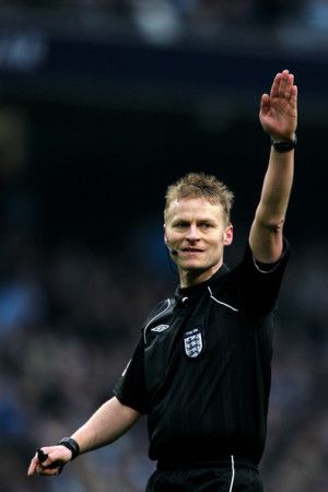 James Jones Referee James Jones in action during the FA Cup sponsored