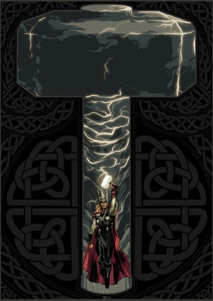geeksngamers: Thor, God of Thunder - by Dave Collinson