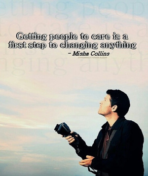 Misha Collins quote