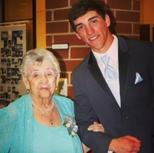 ... would be “cool” to bring his great grandmother to prom. ~ Syracuse