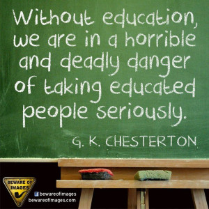 Chesterton on Education