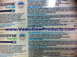 ... majority of the global toothpaste market if your toothpaste is not