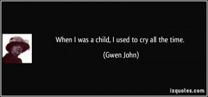 More Gwen John Quotes