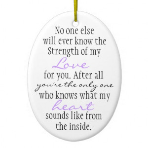 Mother Quote Christmas Ornament