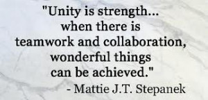 Working Together Quotes – Effective Team – Teamwork - Unity is ...