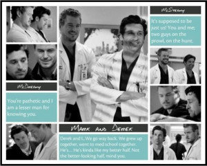 derek and mark. mcdreamy and mcsteamy (;