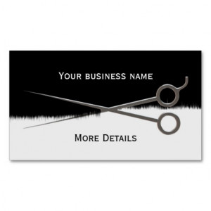 Hairstylist Quotes For Business Cards Hairdressers business card