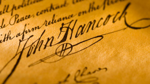 The First to Sign the Declaration of Independence