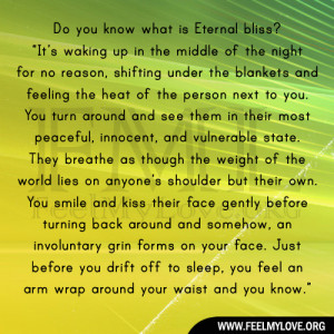 Do you know what is Eternal bliss