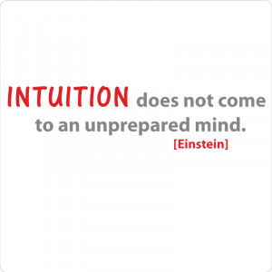 Intuition Wall Quote