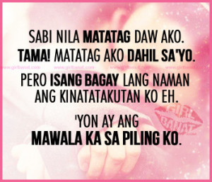 Angry Quotes Tagalog May Love